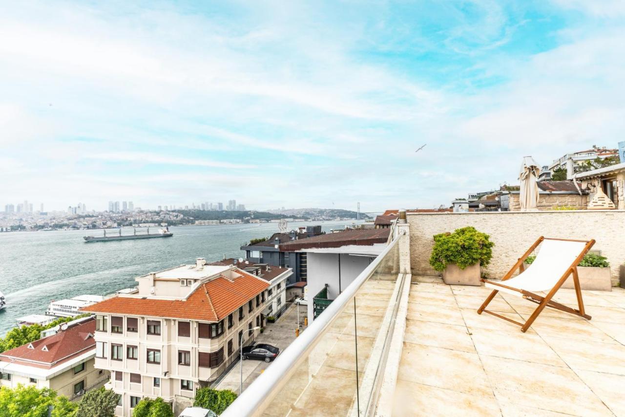 Duplex Flat W Panoramic Bosphorus View And Terrace Apartment Istanbul Exterior photo